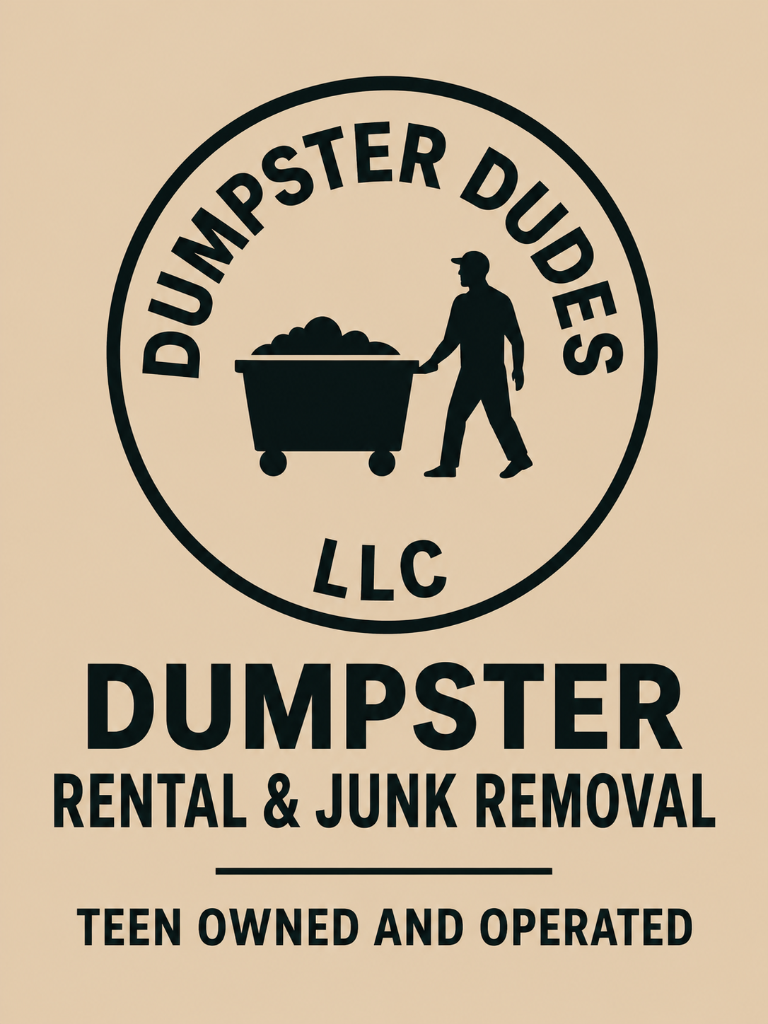 Dumpster Dudes LLC logo